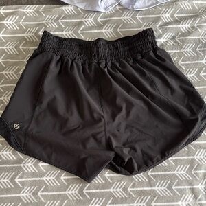 lululemon athletica Black Athletic Running Shorts